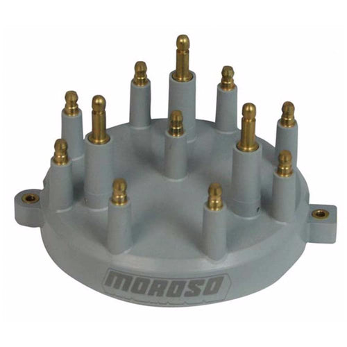 Molded Distributor Cap Moroso 97855, Fits Early Circle Track Distributors Moroso