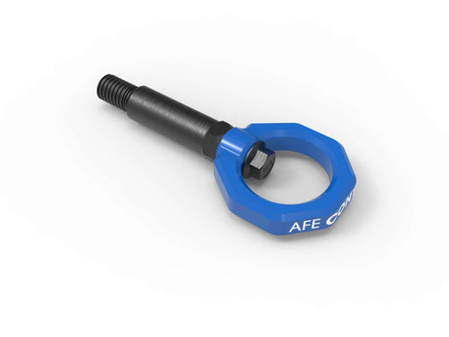 aFe Control Tow Hook, Front, Blue, for 2020-2021 Toyota GR Supra (A90) aFe Power 450-721001-L