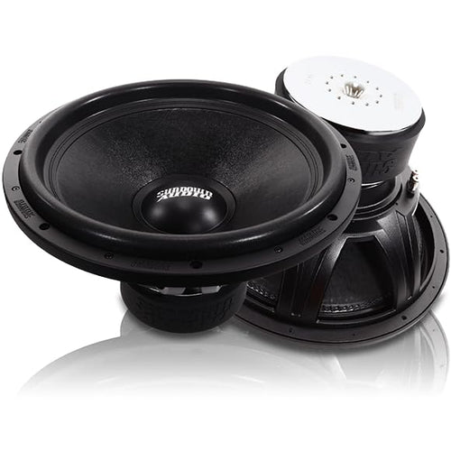 SA v.2 D4 Sundown Audio 18" Competition Subwoofer - 1250W RMS / 2500W Peak, Dual 4-ohm, Vented Gap, Patented Cast Frame, Deep Bass for Ported/Sealed – SA18v2D4