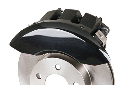 Caliper Covers MGP 49001SBSHBK with Black Powder Coat Finish, (Set of 4)