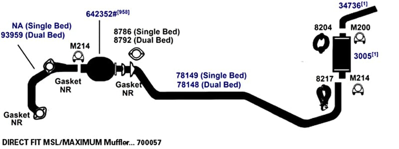 Flange AP Exhaust 8792
