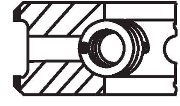 Ring Set Mahle - 08257N0