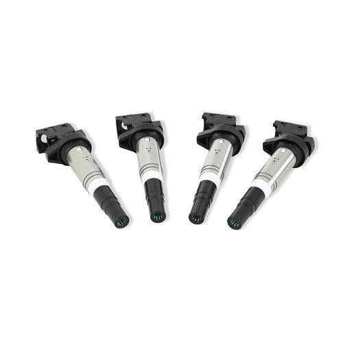 Mishimoto Ignition Coil With BMW M54, N20, N52, N54, N55, N62, S54, S62 Compatible 2002+, Set of 4