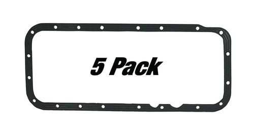 Moroso Oil Pan Gaskets 93180, Fits Chrysler 361-440, 426 Hemi, KB, BAE blocks, Pack of 5