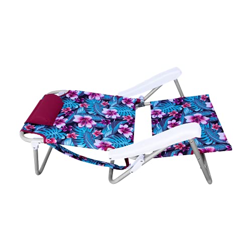 Backpack Hurley Beach Chair, Cabana, Black