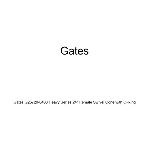 Gates Female G25720-0408 DIN 24 Cone Swivel - Heavy Series with O-Ring (MegaCrimp)