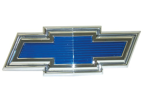 GEB7172 Brothers Trucks Grille Emblem - Chrome/Blue - Each