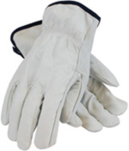 PIP 68-103-S Protective Industrial Products Cowhide Gloves, Regular Grade, S, Natural