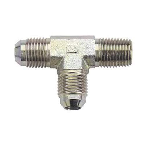 Tee Fragola Steel Adapter (#6 Tee 1/4 Mpt On Run)
