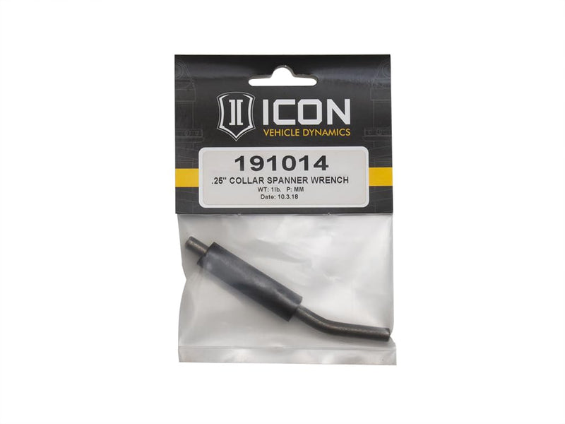 0.25" ICON Collar Spanner Pin Wrench, 191014