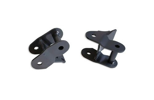 Part# 3032RH MAX TRAC SUSPENSION'S is A Pair of 2" Rear Lift Hangers FABRICATED from Steel & Powder Coated Grey