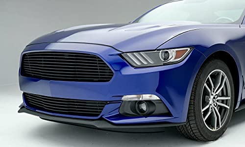 Compatible T-Rex Grilles with Mustang GT (2015-2017) Billet Grille, Black, 1 Pc, Replacement - PN #6215301