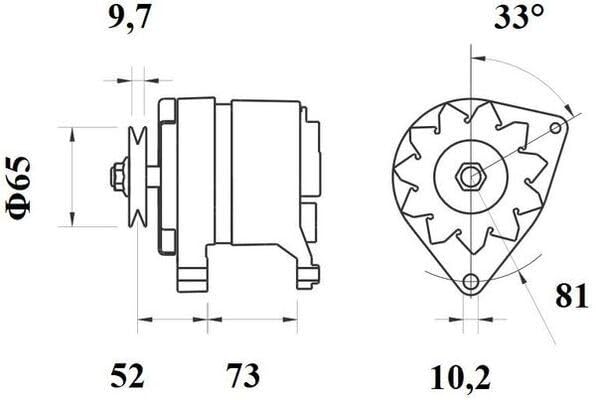 Alternator Mahle - MG535