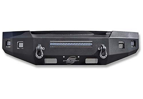 71-13380 Steelcraft Automotive Front Replacement Bumper fits Toyota Tundra, Black