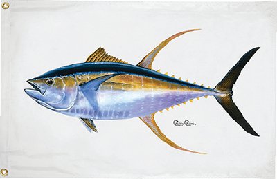 Carey Chen Tuna Flag, Taylor Made Products 36 x 60-Inch