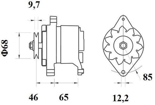 Alternator Mahle - MG127