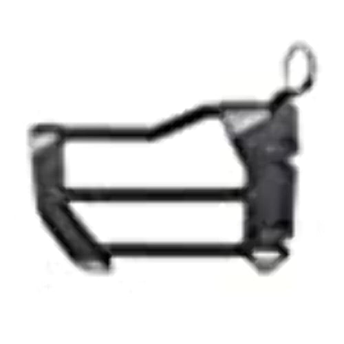 Go Rhino Tube Trailline Doors - Front | Mild Steel, Textured Black | 572501 | Fits 2007 - 2018 Jeep Wrangler JK, JKU, 2-Door or 4-Door