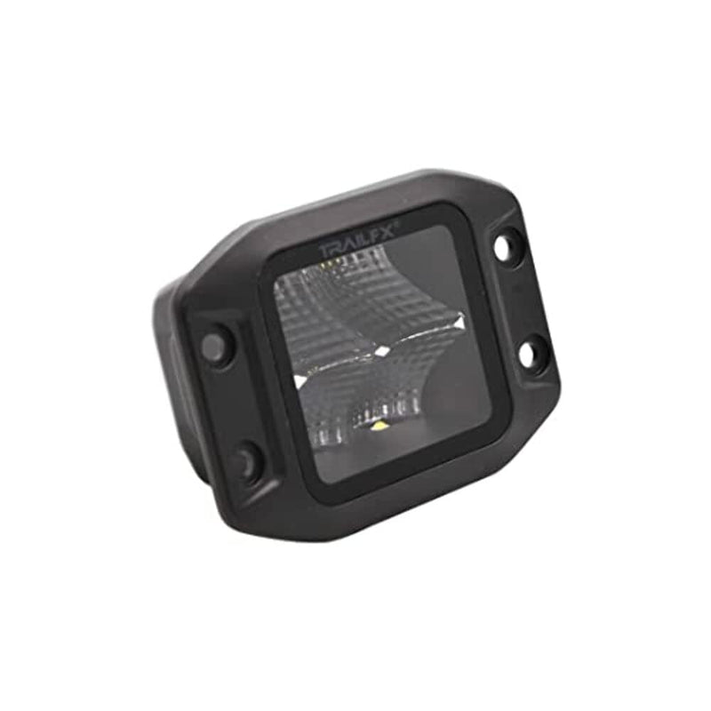 Blacked-Out Trailfx 3 Inch Flush Mount Cube LED