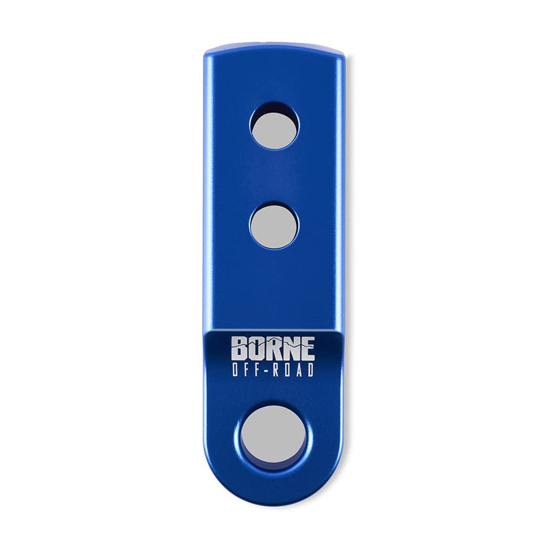2” Hitch Receiver Borne Off-Road Shackle Mount, Blue