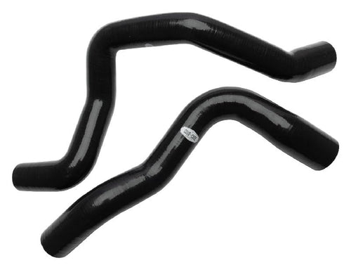 HGM060 COLD CASE RADIATORS Hose Kit - 2 Hose Set - Silicone - Black - Small Block Chevy - GM F-Body 1982-92 - Kit