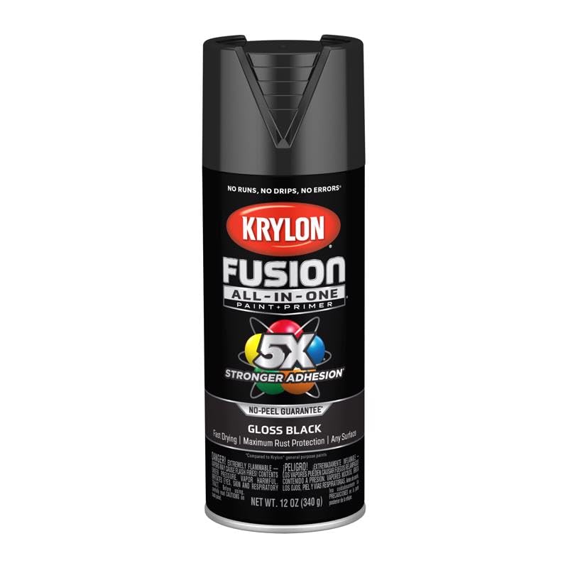 SPRY PNT FSN GLS Black Krylon