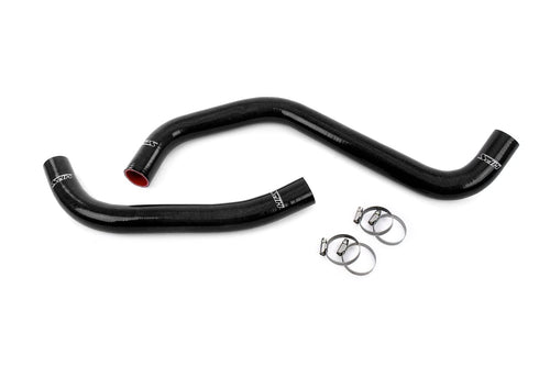 HPS High Temp Black Reinforced Silicone Radiator Hose Kit Coolant Compatible for 2011-2015 Dodge Durango Jeep Grand Cherokee 3.6L, 57-2128-BLK
