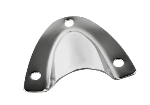 S-1388C Whitecap 1-1/2" X 1-3/4" Stainless Steel Clam Shell Vent