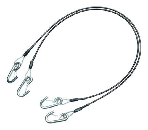 Dethmers Manufacturing Company DEMCO 9523055 64" Vinyl Coated Safety Cables with Hooks