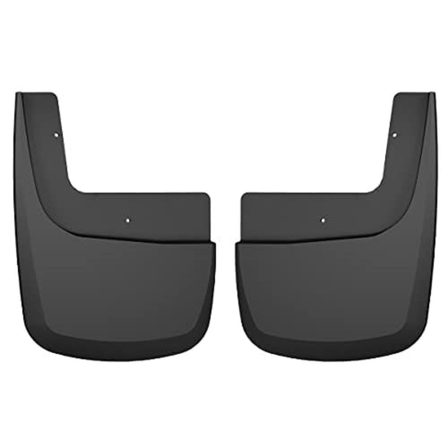 Husky Rear Mud Guards Husky | 2021-2023 Ford F-150 Raptor Super Crew Cab, Rear-Black, 2 pc. | 59531