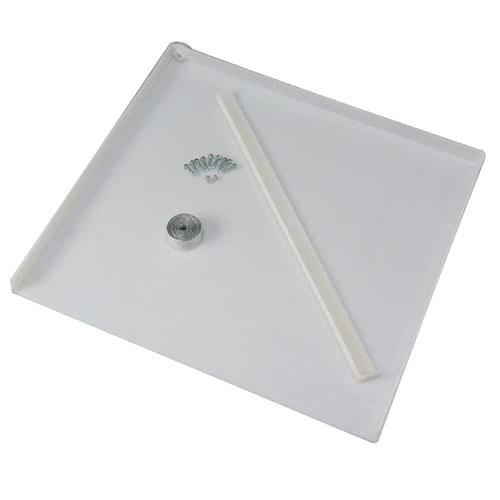 PI-22 WESTLAND SALES Drain-A-Way Pan 24" X 22.5", White