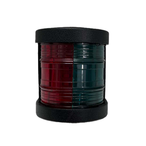Marine Sport Lighting Bow Light Marine Fit 12V-24V Bi-Color RED and GREEN LED light with Black Shell MSSL12BSGR