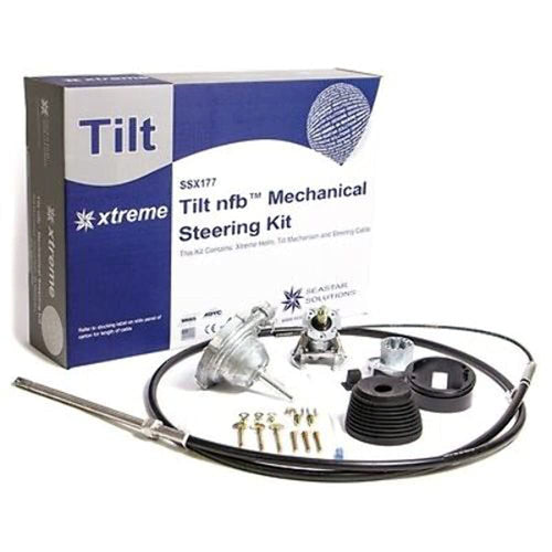 Dometic Seastar NFB (No Feedback) Tilt Steering Kit with Single Cable, SSX17724, 24ft. Xtreme