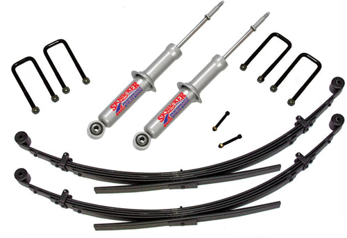 Skyjacker Suspension Lift Kit TTC30STKS-B w/Shock Black MAX Shocks 3 in. Lift Incl. Main Component Box Rear Leaf Springs