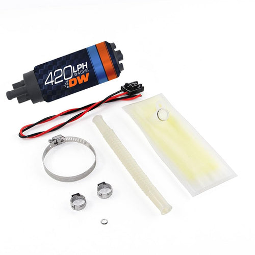 420lph Deatschwerks in-tank fuel pump w/ 9-1031 Install Kit (9-421-1031)