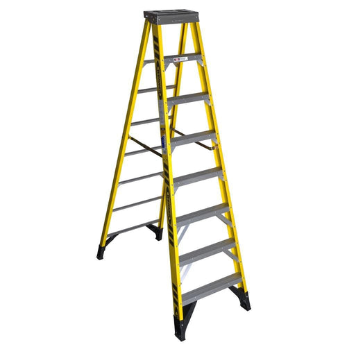 7308 Werner stepladders, 8 Feet, No Color