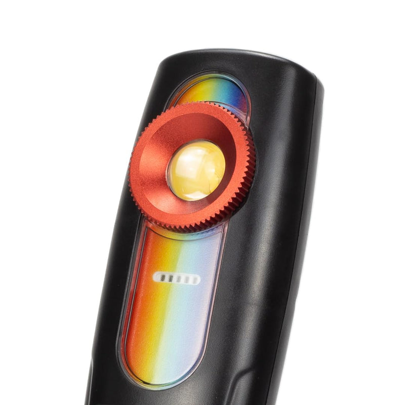 Maxshine Swirl Finder Pro LED, Black, 7.5” Rechargeable COB LED Light | CRI 96+, 3 Color Temperatures, Magnetic Base | Precision Paint Inspection & Correction Detailing Tool