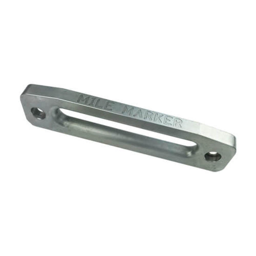 Mile Marker Single Full Size 19-53000 Hawse Fairlead - High Strength Aluminum Construction - Strong & Durable - Designed for use with Synthetic Ropes Only - Made in USA