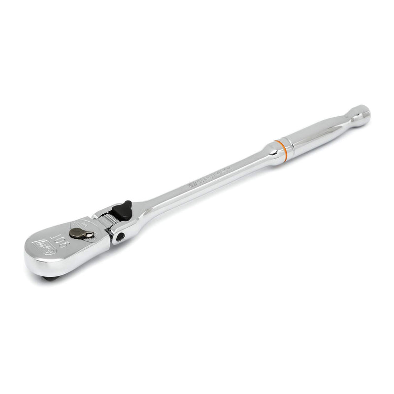 3/8" Drive GEARWRENCH 90 Tooth Locking Flex Head Teardrop Ratchet 11" - 81266T