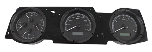 Dakota Digital VHX Analog Dash System 70 71 72 Oldsmobile Cutlass Black Alloy Blue VHX-70O-CUT-K-B