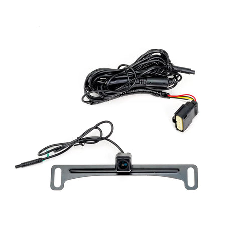 Factory Tailgate Harness Brandmotion 9002-7440 with Dual Mount Camera fits 2011-2016 F250 F350 Super Duty with Factory Rear Vision | Waterproof Case with Anti-Fog Lens | Easy Install