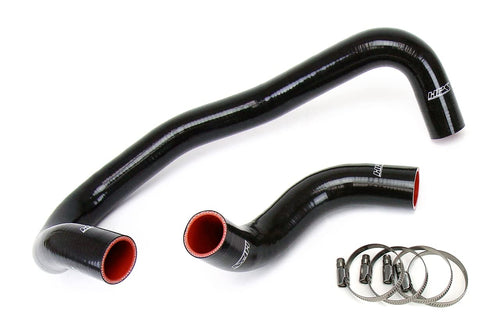 HPS Performance Silicone Black Radiator Hose Kit Coolant Compatible for 2007-2010 Chrysler 300C 2006-2008 Dodge Magnum 2006-2010 Charger 2008-2010 Challenger SRT8 6.1L V8, 57-1327R-BLK