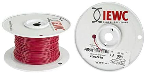 22 Ga Install Bay US GPT All Copper Primary Wire Red - Coil of 500 Ft