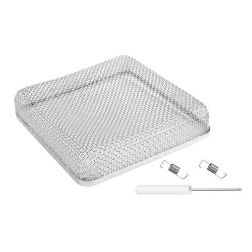 Mud Dauber Screen JR PRODUCTS 06-30225 for Water Heater Doors - 6-3/4" x 6-3/4" x 1-5/16"