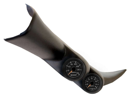 Dual Auto Meter 7085 Pillar Gauge Works