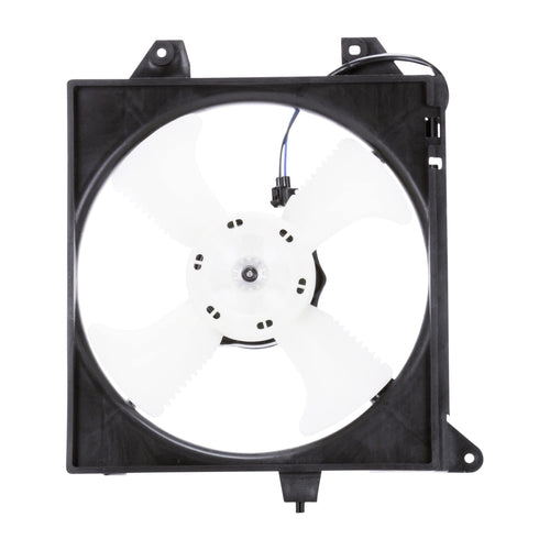 Mitsubishi Lancer TYC 610510 Replacement Condenser Cooling Fan Assembly
