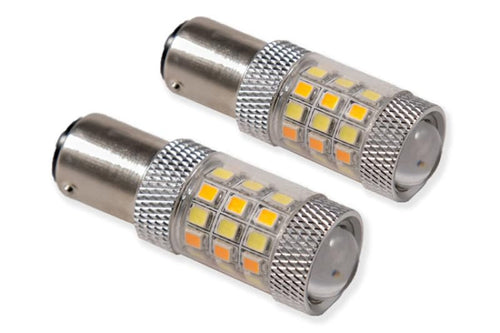 HP24 Dual-Color LED 1157 Bulb Cool White Pair Diode Dynamics