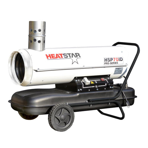 70000 Btu Heatstar Pro-Series Indirect Fired Diesel/kerosene/jet Fuel Construction Heater