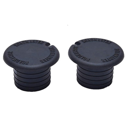 210 Roadmaster Pair of Baseplate Plugs for 1-1/2" ID Tubes | Designed for EZ Twistlock Style Baseplates with Round Tubes | Replaces Baseplate Arms When Removed |