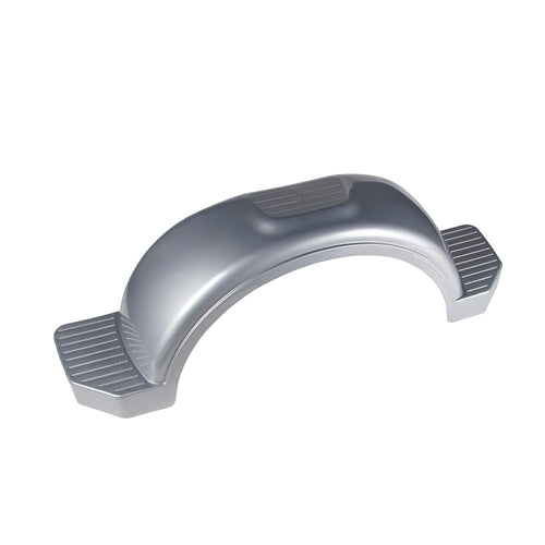 Fulton 15-Inch Tire Size Plastic Trailer Fender, Silver
