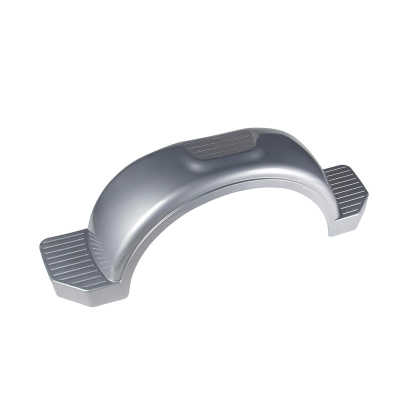 Fulton 15-Inch Tire Size Plastic Trailer Fender, Silver